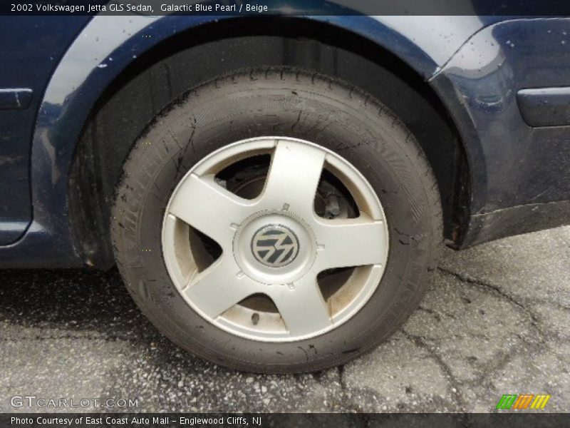Galactic Blue Pearl / Beige 2002 Volkswagen Jetta GLS Sedan
