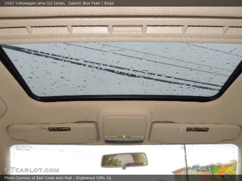 Galactic Blue Pearl / Beige 2002 Volkswagen Jetta GLS Sedan