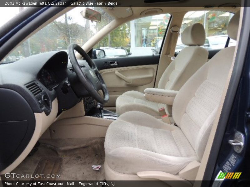 Galactic Blue Pearl / Beige 2002 Volkswagen Jetta GLS Sedan