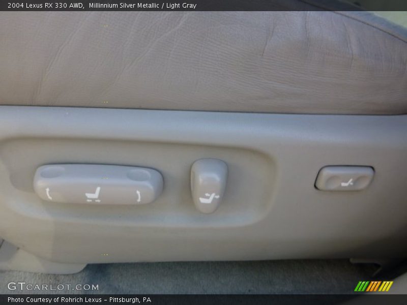 Millinnium Silver Metallic / Light Gray 2004 Lexus RX 330 AWD
