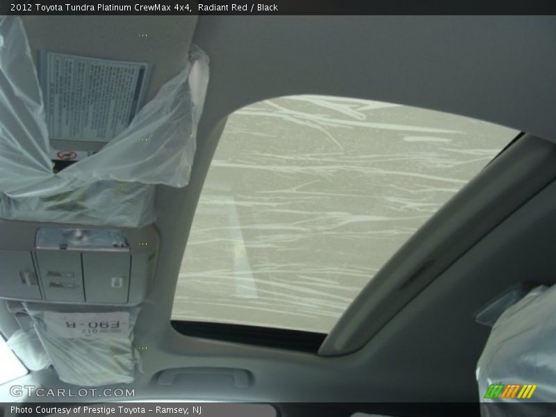 Radiant Red / Black 2012 Toyota Tundra Platinum CrewMax 4x4