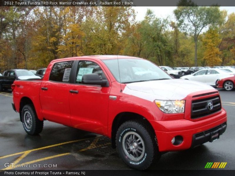 Front 3/4 View of 2012 Tundra TRD Rock Warrior CrewMax 4x4