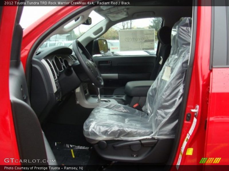  2012 Tundra TRD Rock Warrior CrewMax 4x4 Black Interior