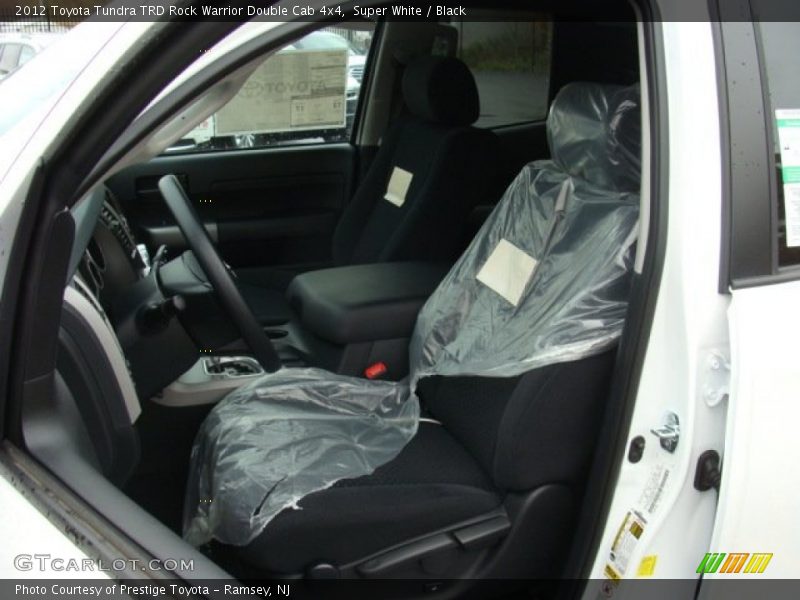 Super White / Black 2012 Toyota Tundra TRD Rock Warrior Double Cab 4x4