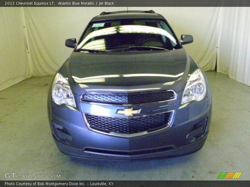 Atlantis Blue Metallic / Jet Black 2013 Chevrolet Equinox LT
