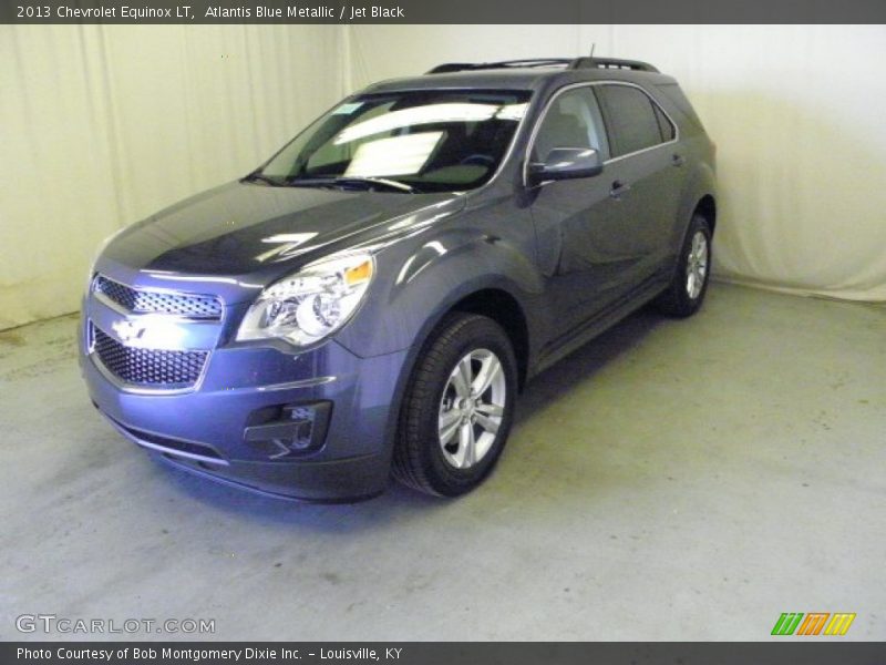 Atlantis Blue Metallic / Jet Black 2013 Chevrolet Equinox LT