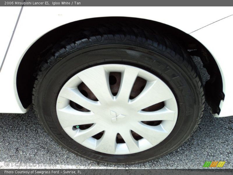 Igloo White / Tan 2006 Mitsubishi Lancer ES