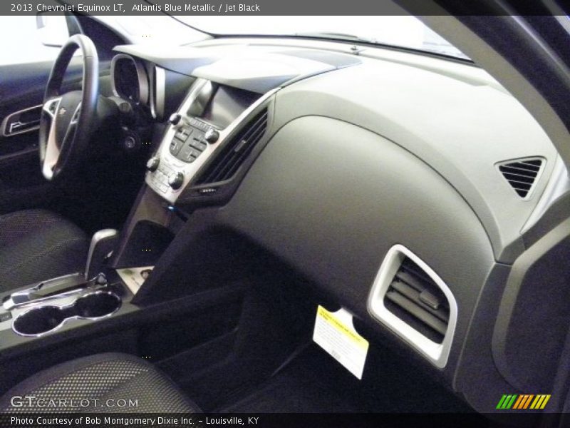 Atlantis Blue Metallic / Jet Black 2013 Chevrolet Equinox LT