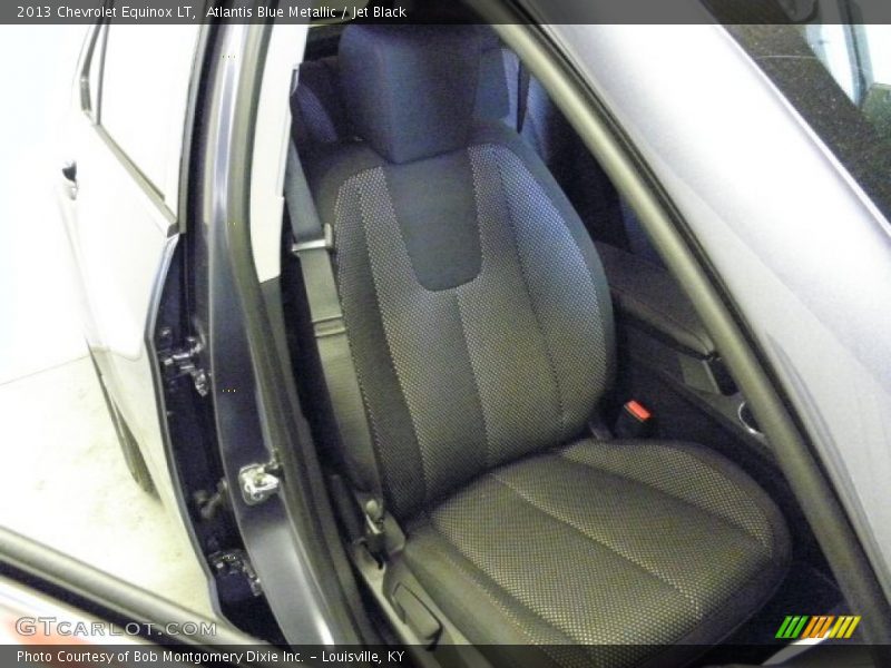 Atlantis Blue Metallic / Jet Black 2013 Chevrolet Equinox LT