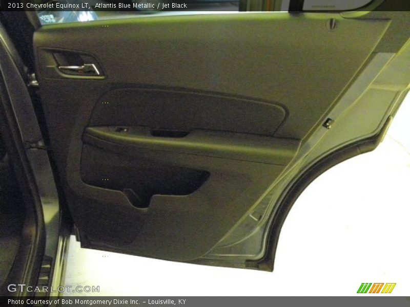 Atlantis Blue Metallic / Jet Black 2013 Chevrolet Equinox LT