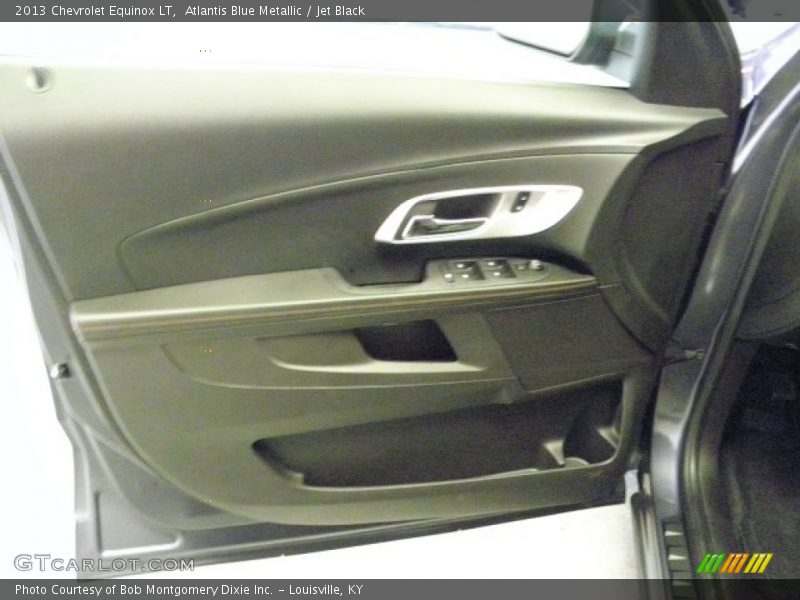 Atlantis Blue Metallic / Jet Black 2013 Chevrolet Equinox LT