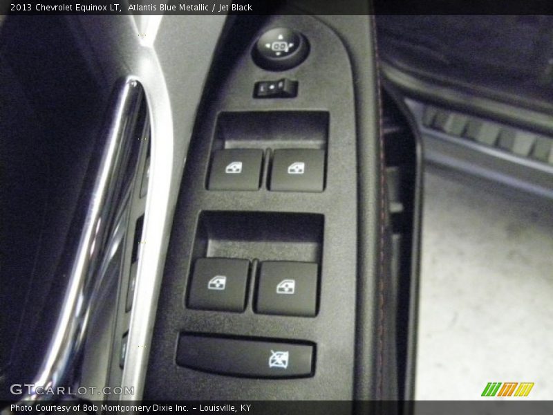 Atlantis Blue Metallic / Jet Black 2013 Chevrolet Equinox LT