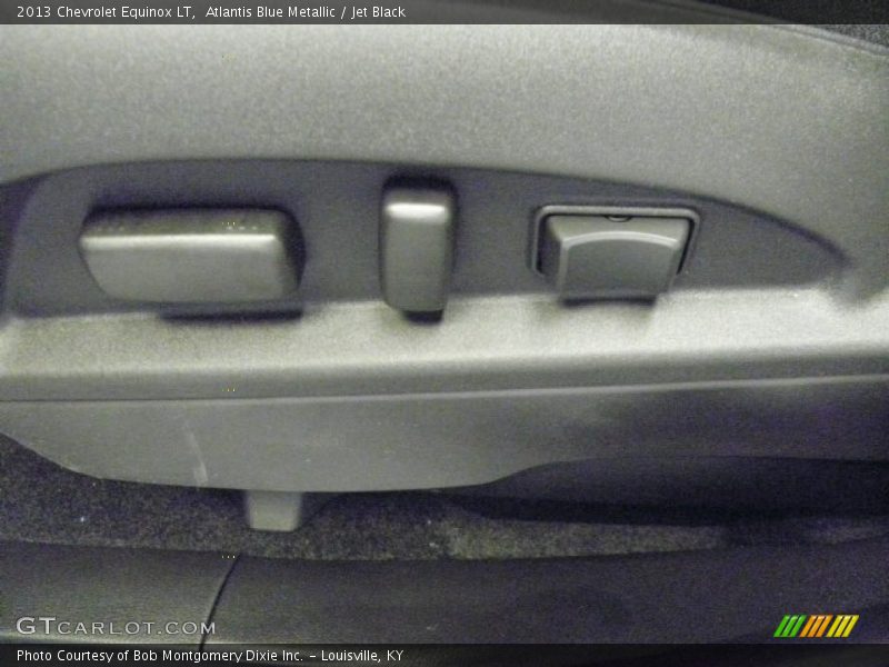 Atlantis Blue Metallic / Jet Black 2013 Chevrolet Equinox LT