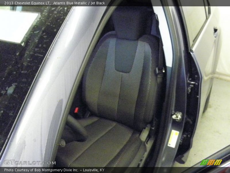Atlantis Blue Metallic / Jet Black 2013 Chevrolet Equinox LT