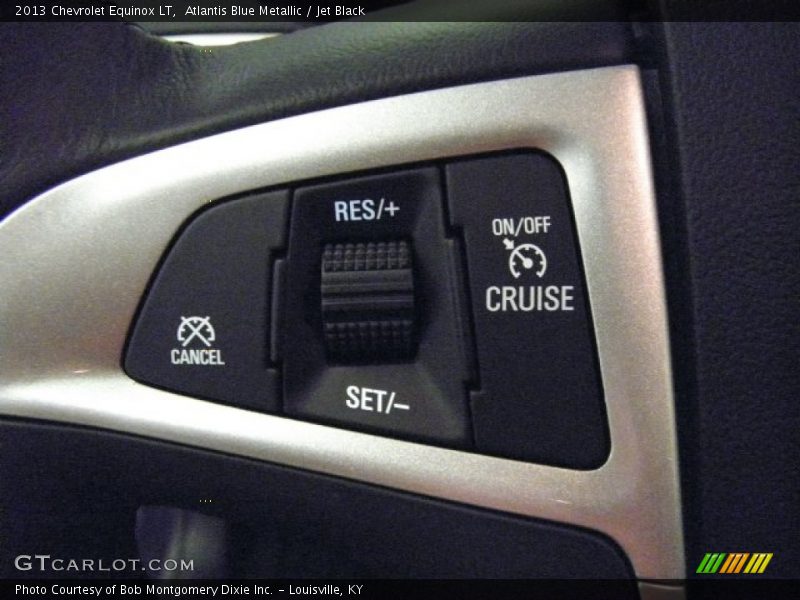 Atlantis Blue Metallic / Jet Black 2013 Chevrolet Equinox LT