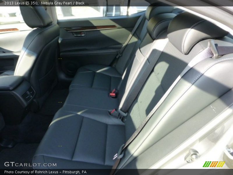 Nebula Gray Pearl / Black 2013 Lexus ES 350