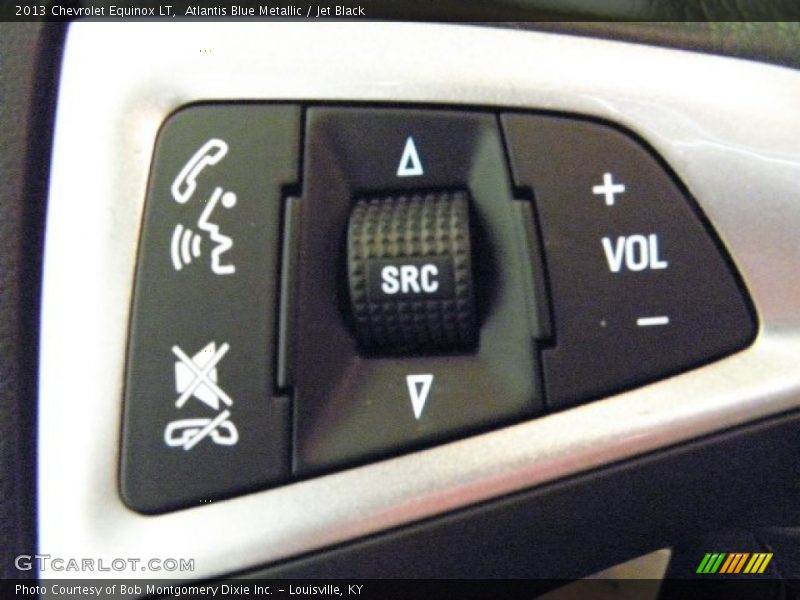 Atlantis Blue Metallic / Jet Black 2013 Chevrolet Equinox LT
