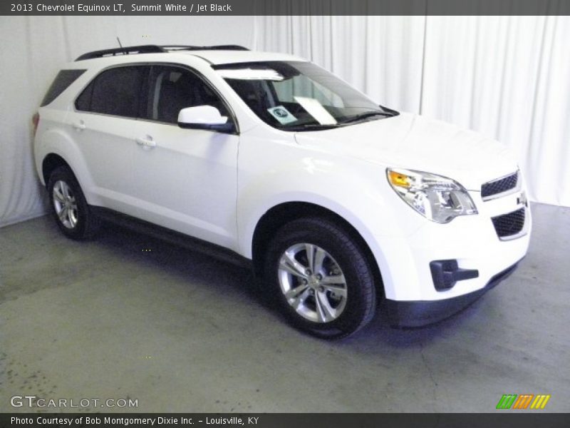 Summit White / Jet Black 2013 Chevrolet Equinox LT