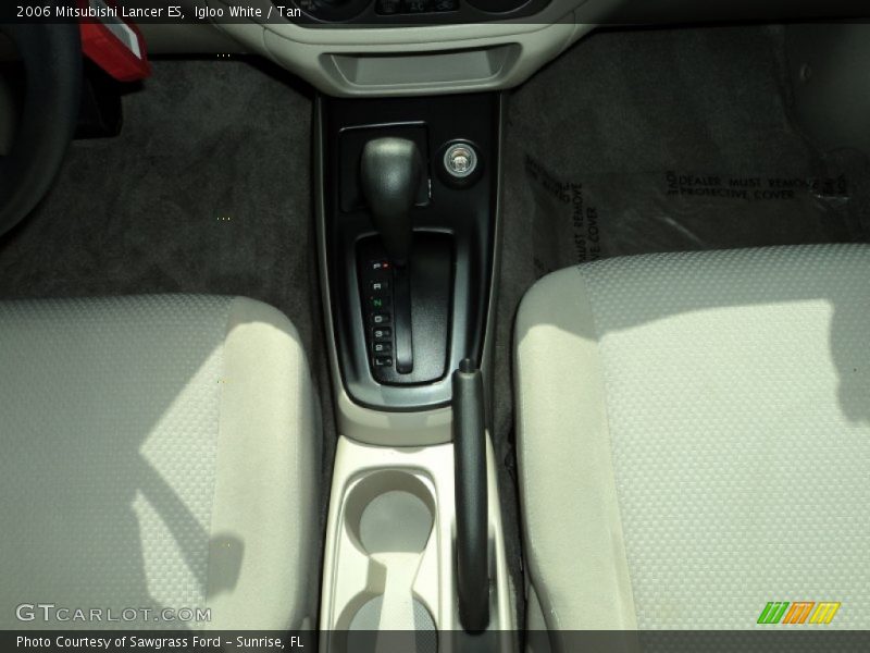 Igloo White / Tan 2006 Mitsubishi Lancer ES