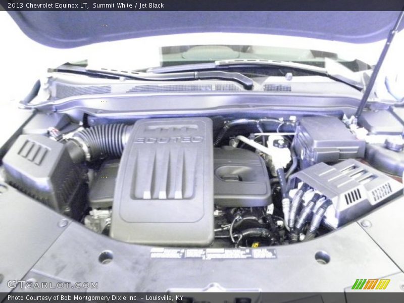 Summit White / Jet Black 2013 Chevrolet Equinox LT