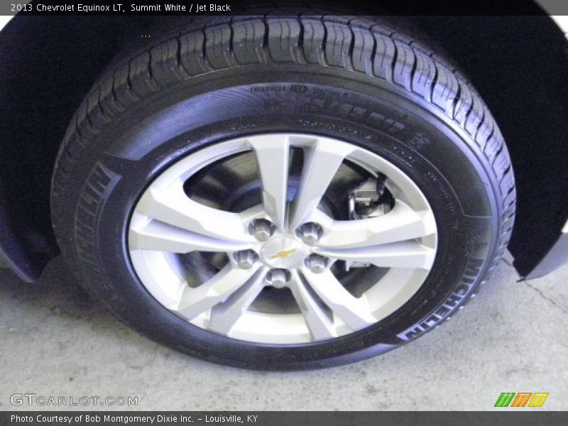 Summit White / Jet Black 2013 Chevrolet Equinox LT
