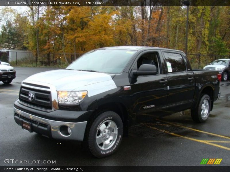 Black / Black 2012 Toyota Tundra SR5 TRD CrewMax 4x4