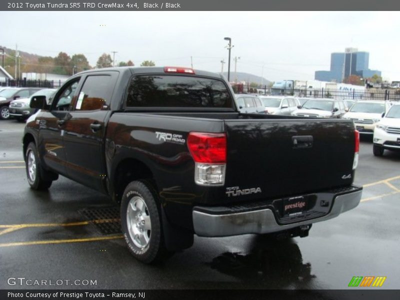 Black / Black 2012 Toyota Tundra SR5 TRD CrewMax 4x4