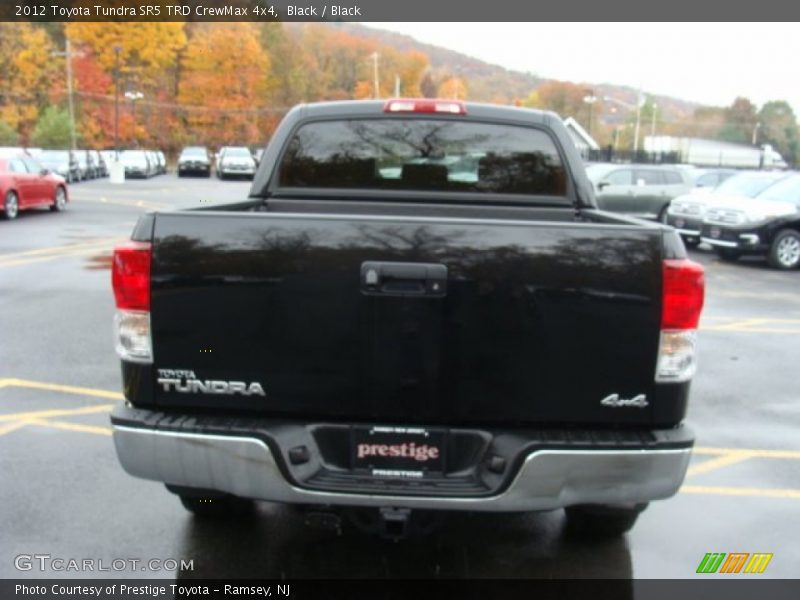 Black / Black 2012 Toyota Tundra SR5 TRD CrewMax 4x4