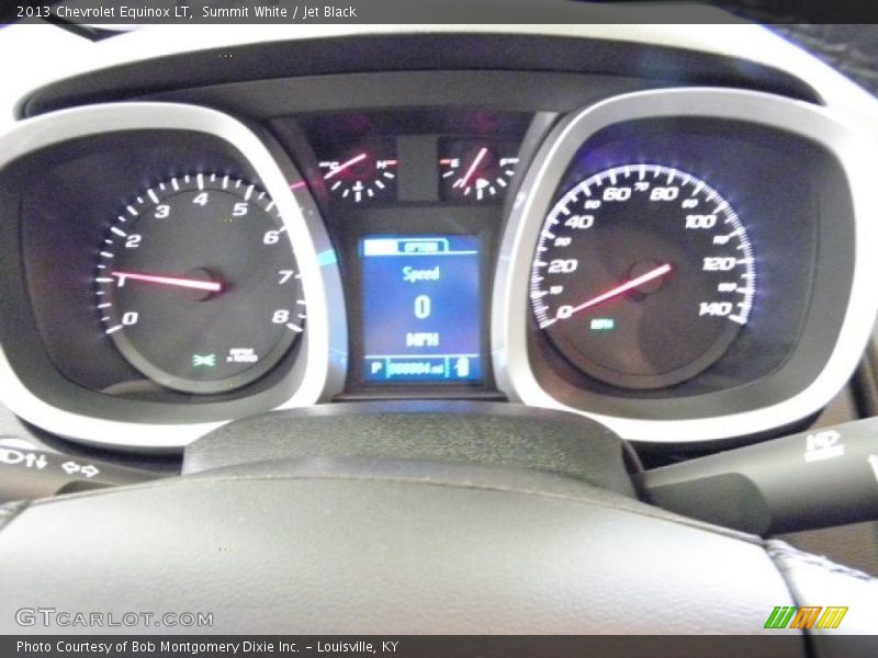 Summit White / Jet Black 2013 Chevrolet Equinox LT