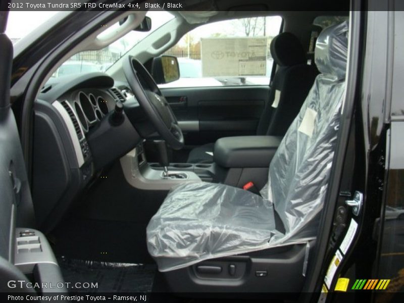 Black / Black 2012 Toyota Tundra SR5 TRD CrewMax 4x4