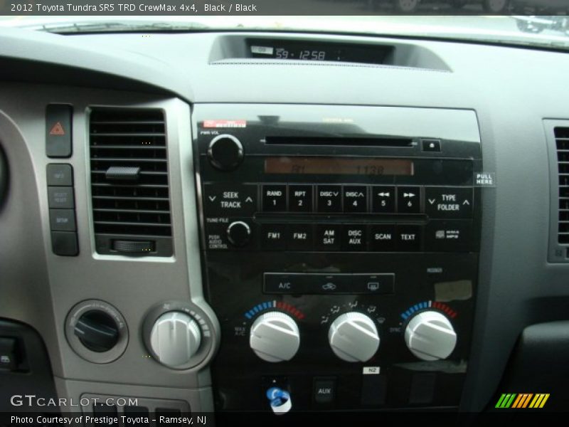 Black / Black 2012 Toyota Tundra SR5 TRD CrewMax 4x4