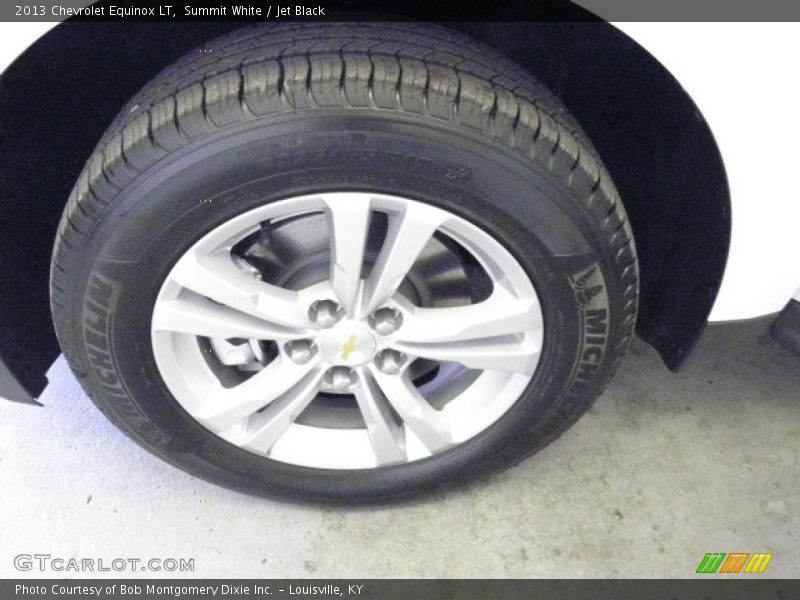 Summit White / Jet Black 2013 Chevrolet Equinox LT