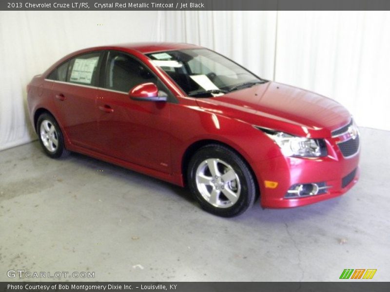 Crystal Red Metallic Tintcoat / Jet Black 2013 Chevrolet Cruze LT/RS