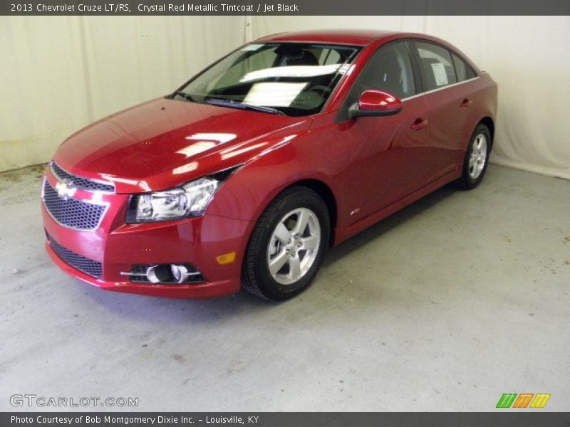 Crystal Red Metallic Tintcoat / Jet Black 2013 Chevrolet Cruze LT/RS