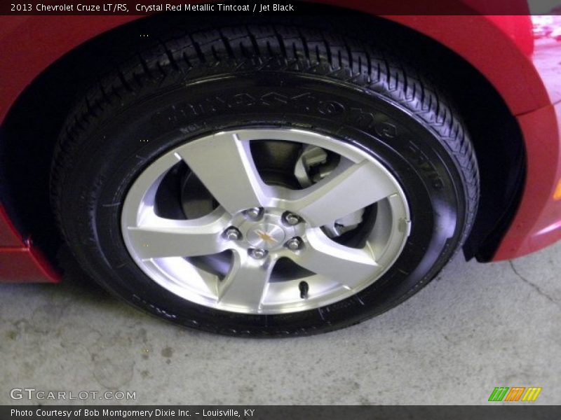 Crystal Red Metallic Tintcoat / Jet Black 2013 Chevrolet Cruze LT/RS
