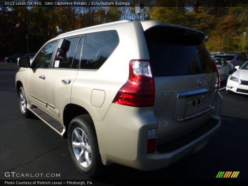 Satin Cashmere Metallic / Ecru/Auburn Bubinga 2013 Lexus GX 460