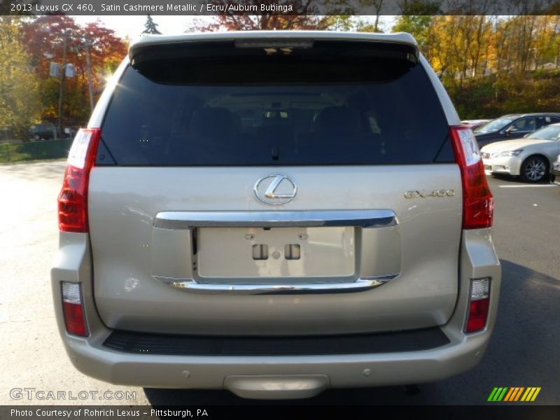 Satin Cashmere Metallic / Ecru/Auburn Bubinga 2013 Lexus GX 460