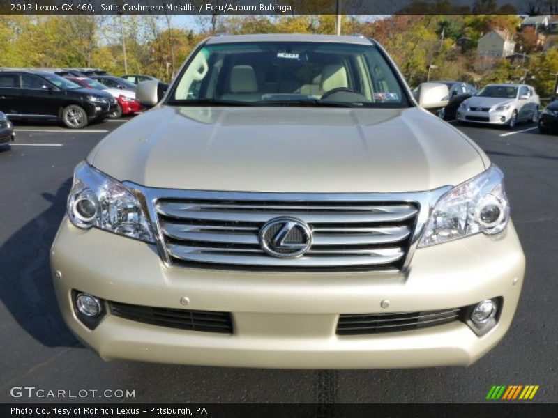 Satin Cashmere Metallic / Ecru/Auburn Bubinga 2013 Lexus GX 460