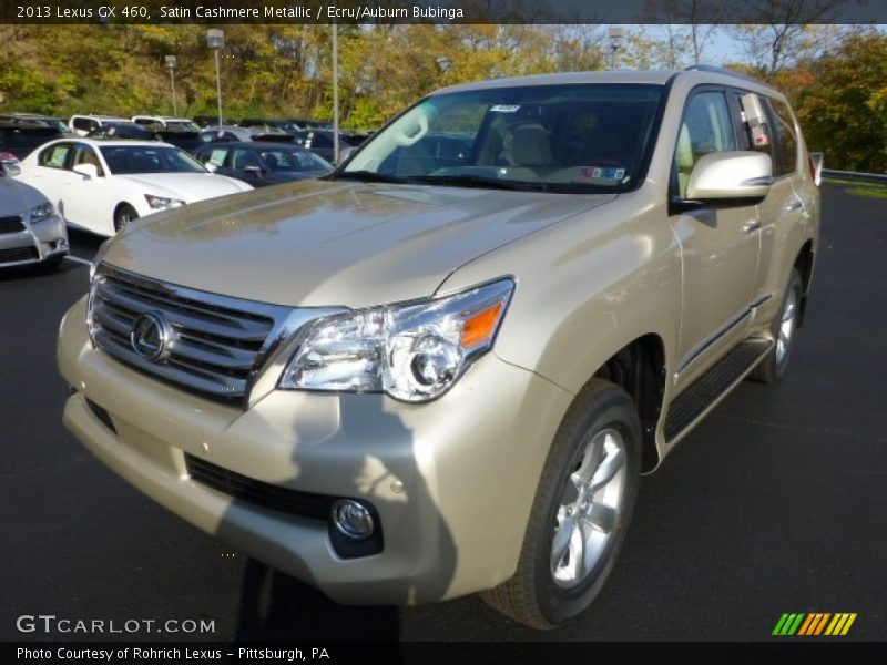 Satin Cashmere Metallic / Ecru/Auburn Bubinga 2013 Lexus GX 460