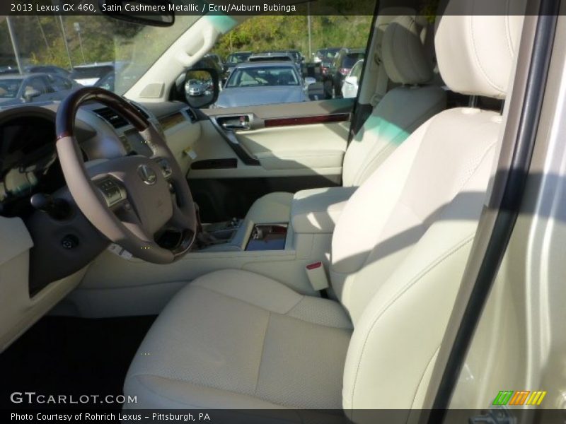 Satin Cashmere Metallic / Ecru/Auburn Bubinga 2013 Lexus GX 460