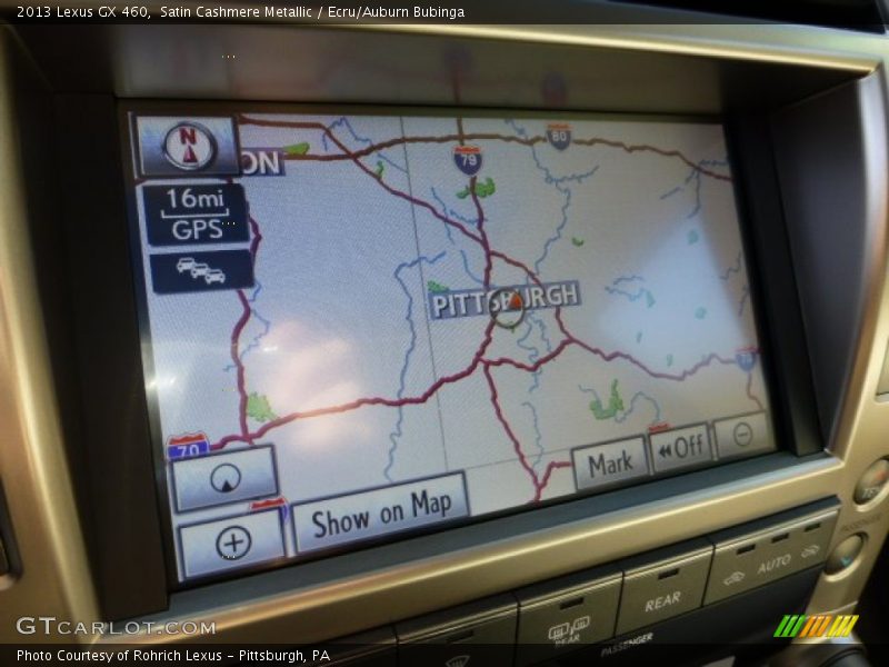 Satin Cashmere Metallic / Ecru/Auburn Bubinga 2013 Lexus GX 460