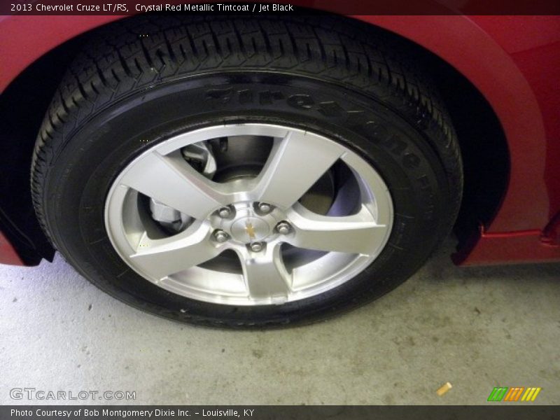 Crystal Red Metallic Tintcoat / Jet Black 2013 Chevrolet Cruze LT/RS