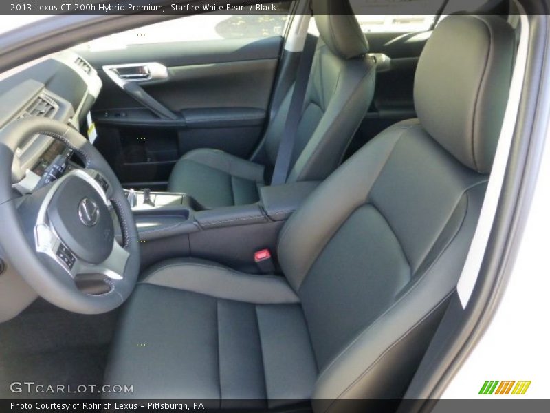  2013 CT 200h Hybrid Premium Black Interior