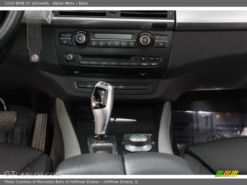 Alpine White / Black 2009 BMW X5 xDrive48i