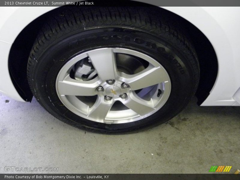 Summit White / Jet Black 2013 Chevrolet Cruze LT