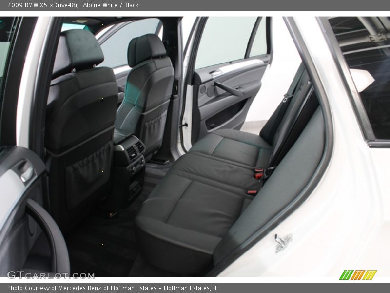 Alpine White / Black 2009 BMW X5 xDrive48i