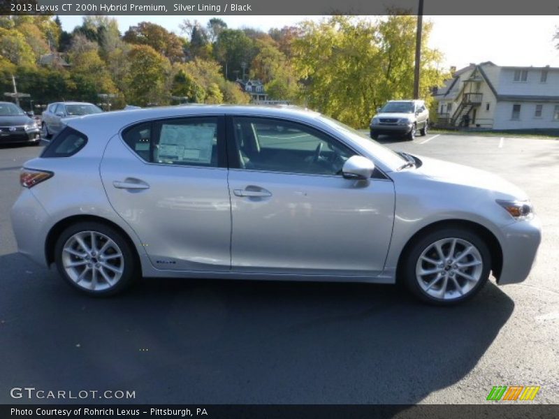  2013 CT 200h Hybrid Premium Silver Lining