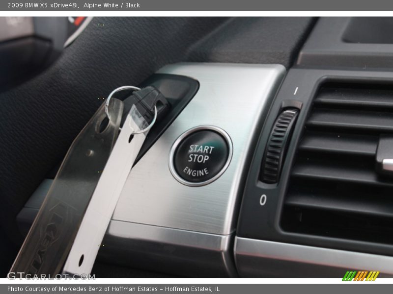 Alpine White / Black 2009 BMW X5 xDrive48i