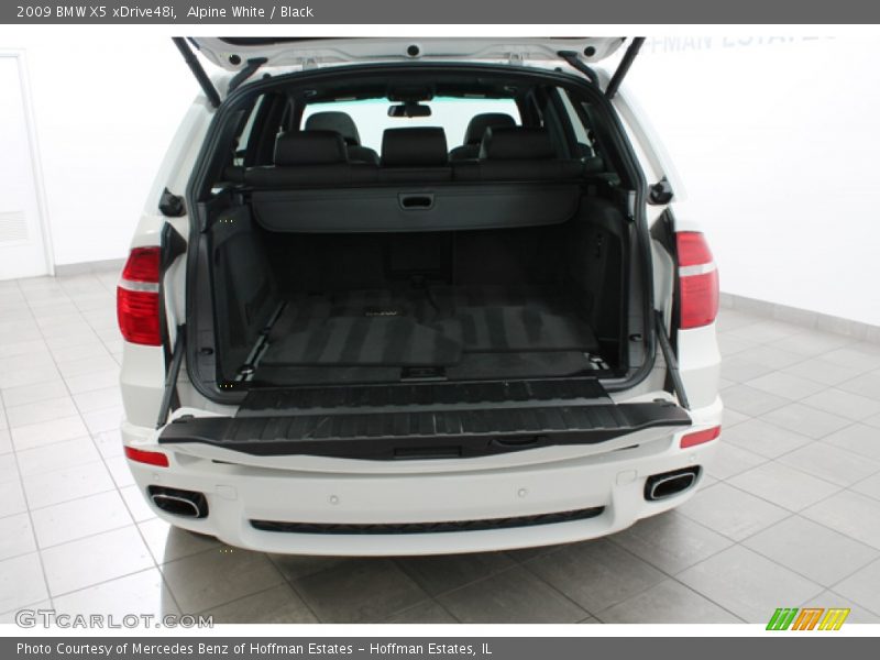 Alpine White / Black 2009 BMW X5 xDrive48i