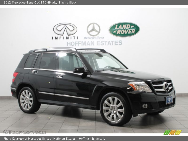 Black / Black 2012 Mercedes-Benz GLK 350 4Matic